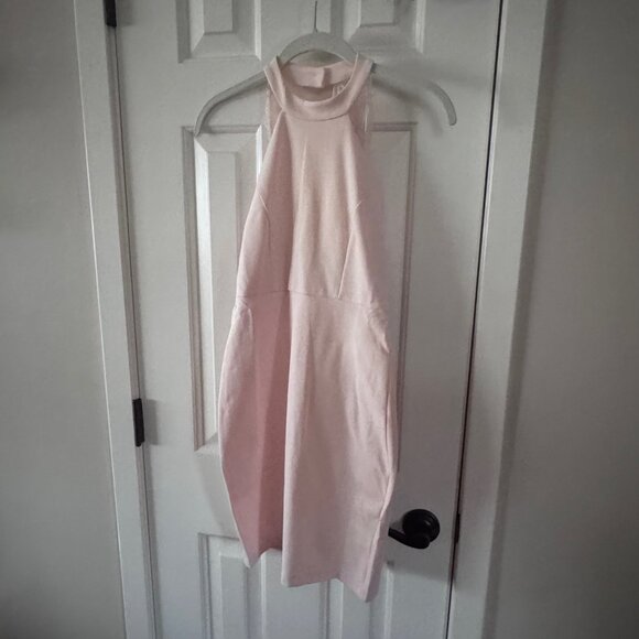 Lulus Blush Pink Sheath Dress Sleeveless Size S Small - Picture 9 of 13